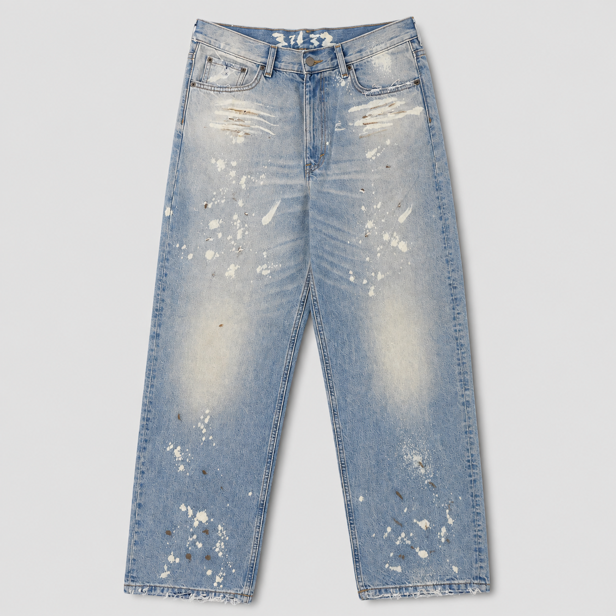 LGHT BLUE CUSTOM DENIM (REGULAR FIT)
