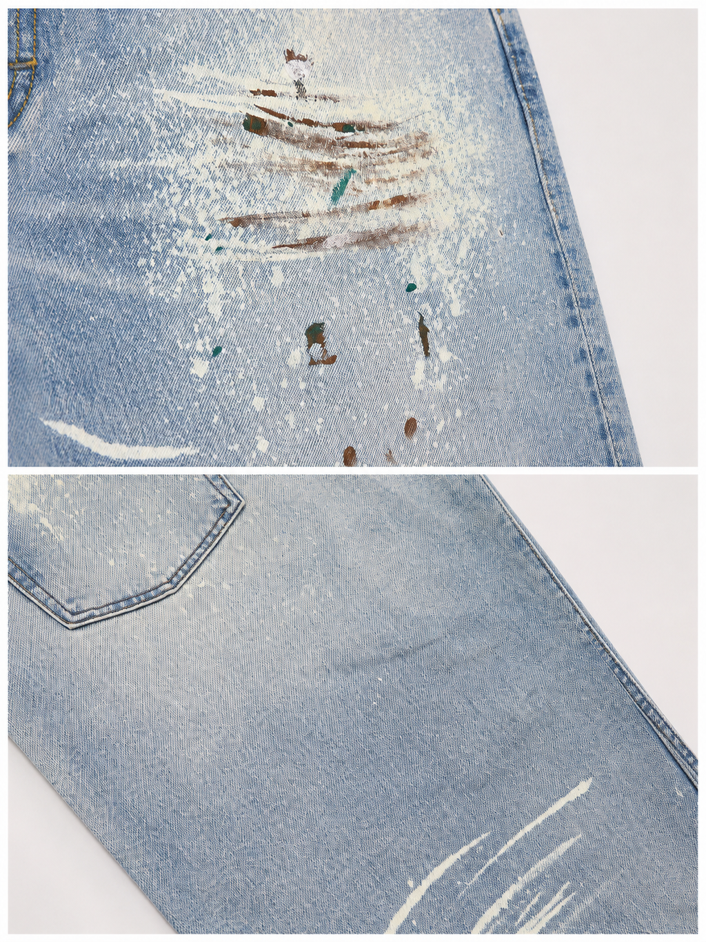 LGHT BLUE CUSTOM DENIM