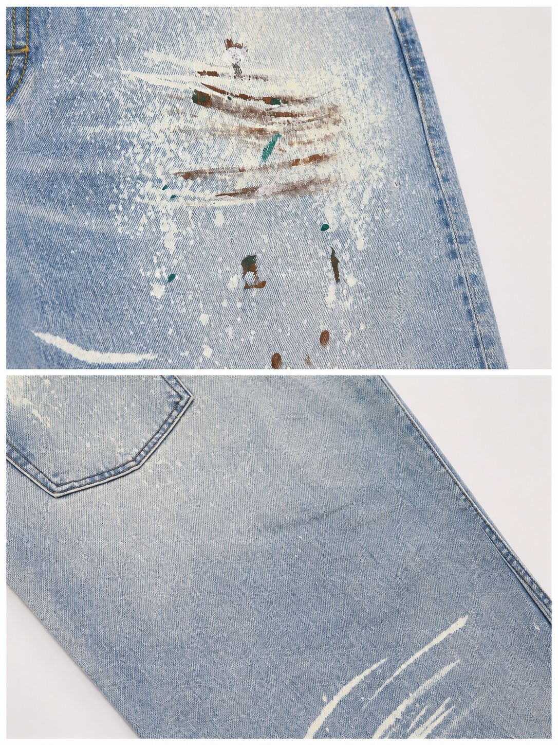 LGHT BLUE CUSTOM DENIM
